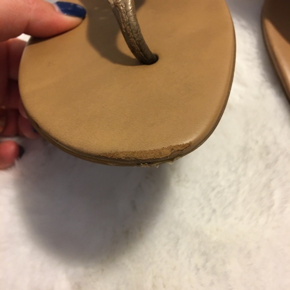 Franco Sarto beige sandals - Picture 5 of 7